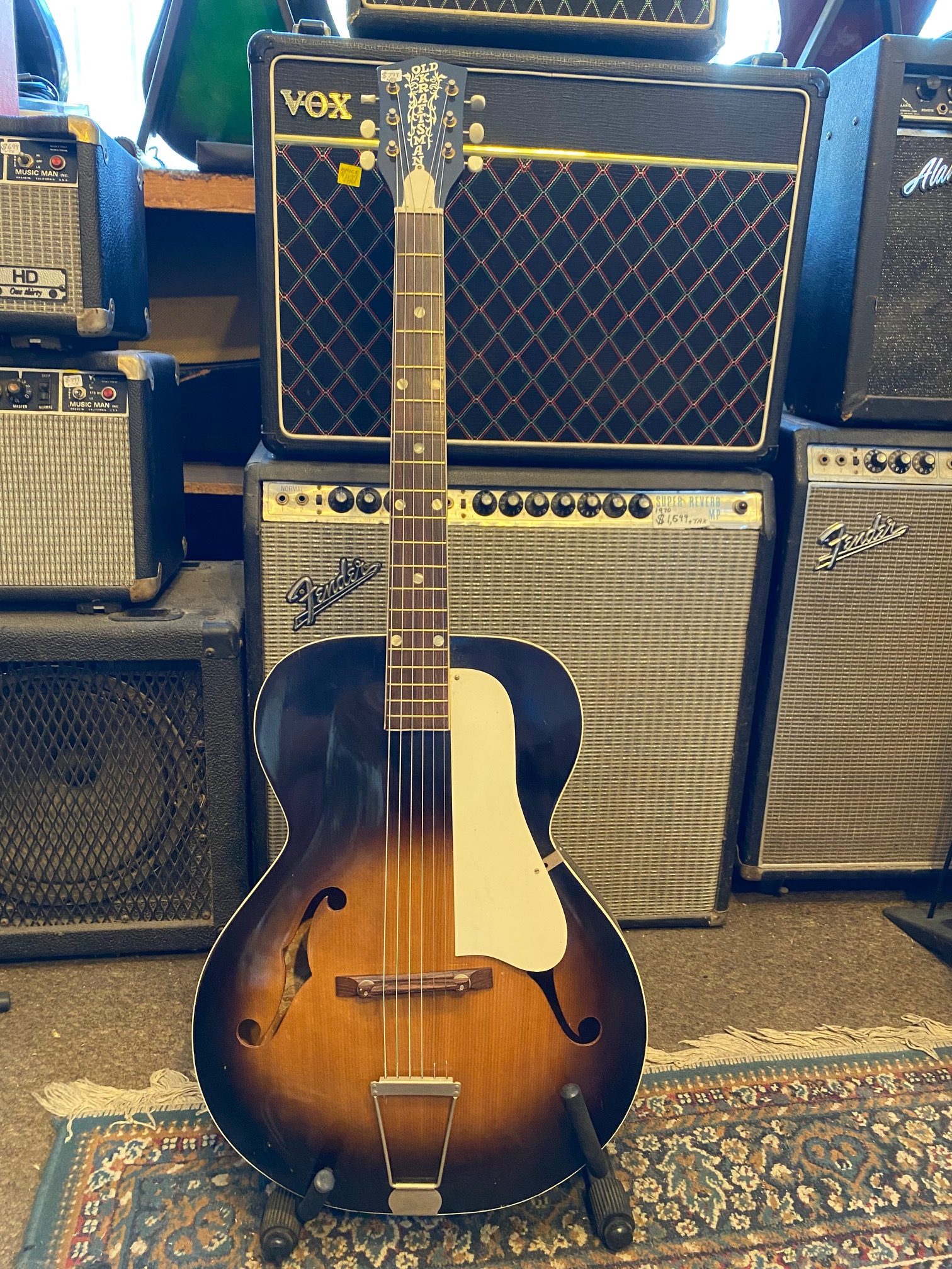 KAY “Old Kraftsman” Arch-Top Acoustic MINT Condition, Late 50’s $799