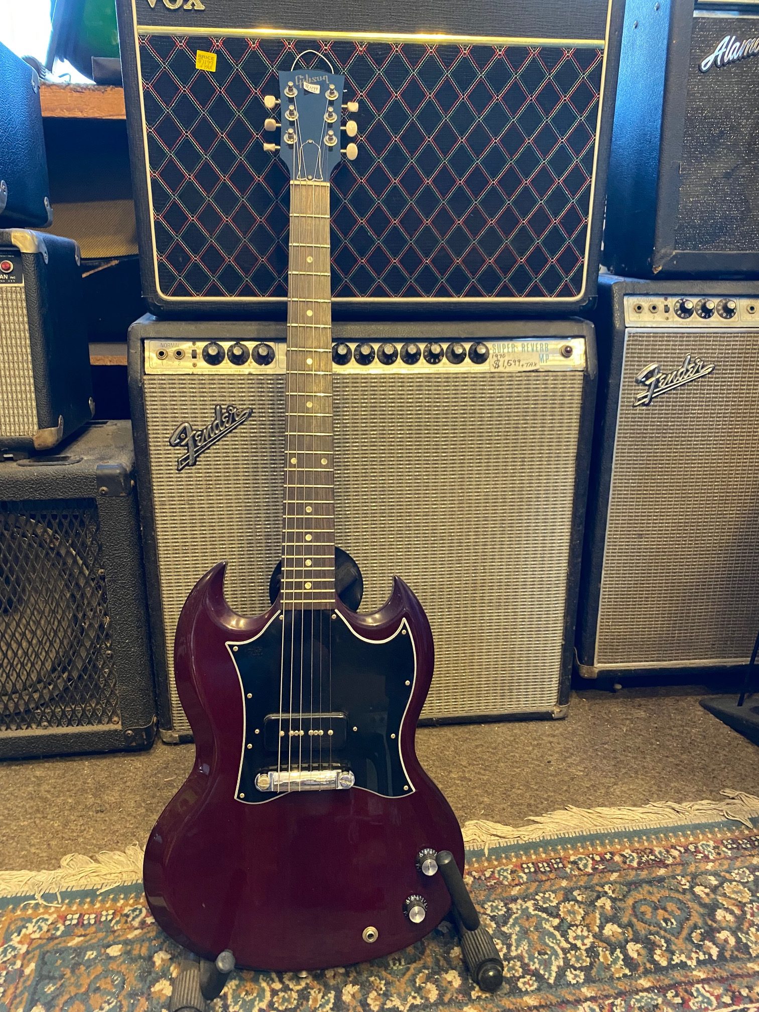 06′ Gibson SG Jr.: 68′ “Special” Reissue, 9.5 Cond.  $1,199